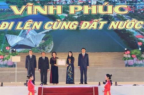 Vĩnh Phúc kỉ niệm 20 năm tái thành lập tỉnh - ảnh 1